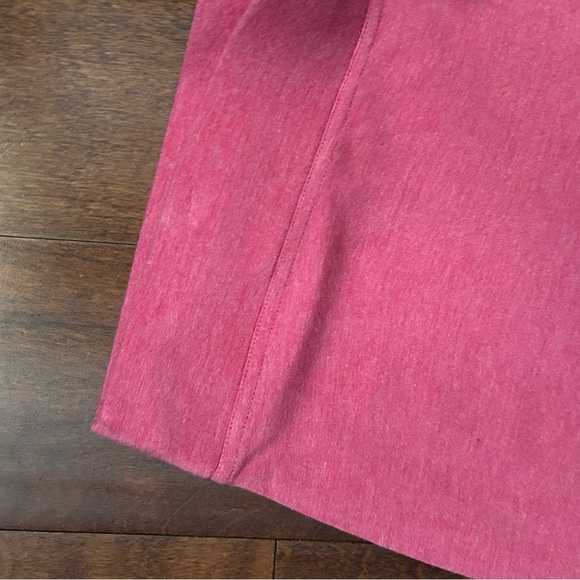 Eileen Fisher Pink Wide Leg Drawstring Lounge Pants, Size Large - Picture 4 of 10